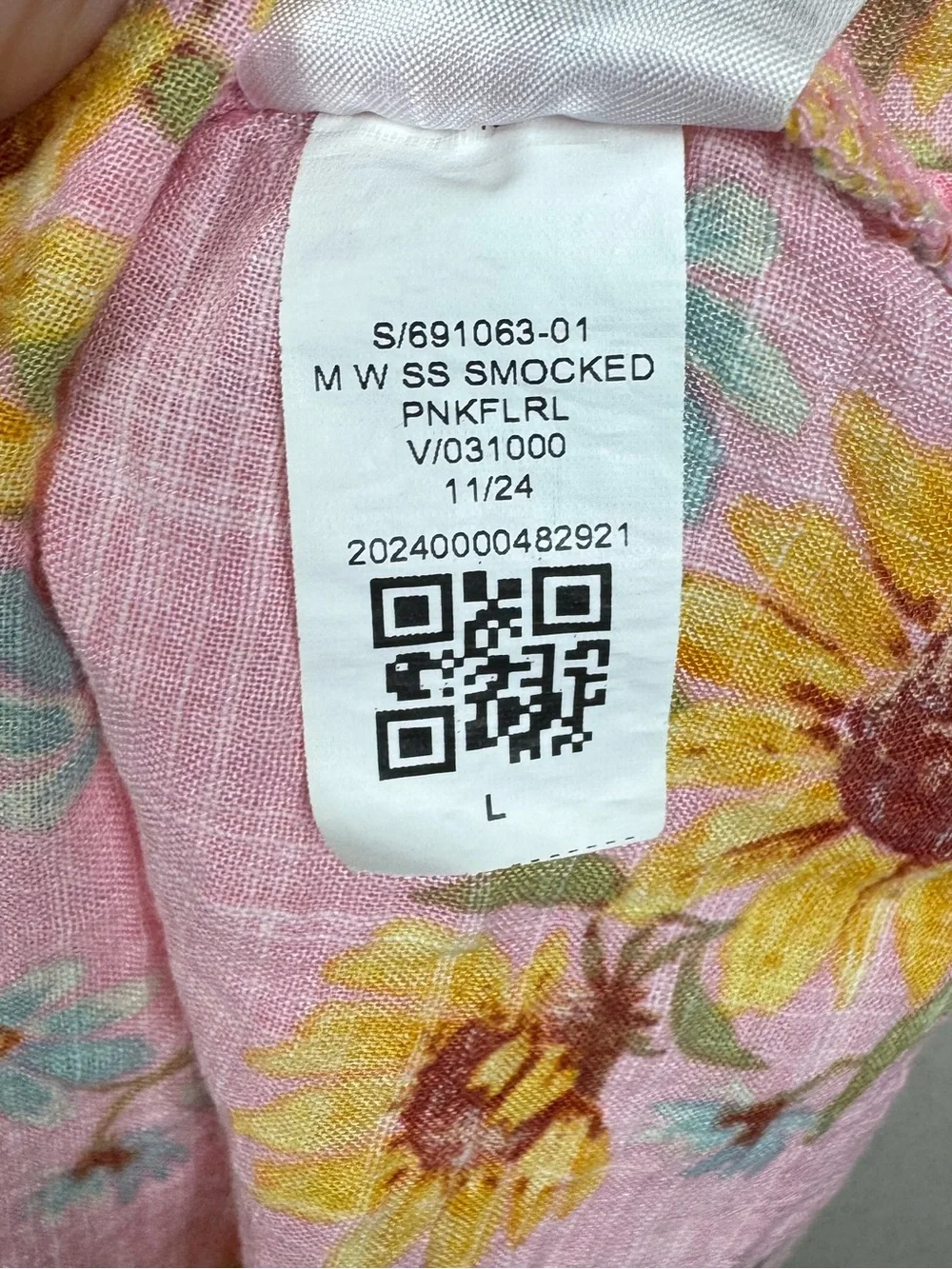 Old Navy Smocked Girls Dress with Ruffle sleeves Size L (10-12) lot of 2